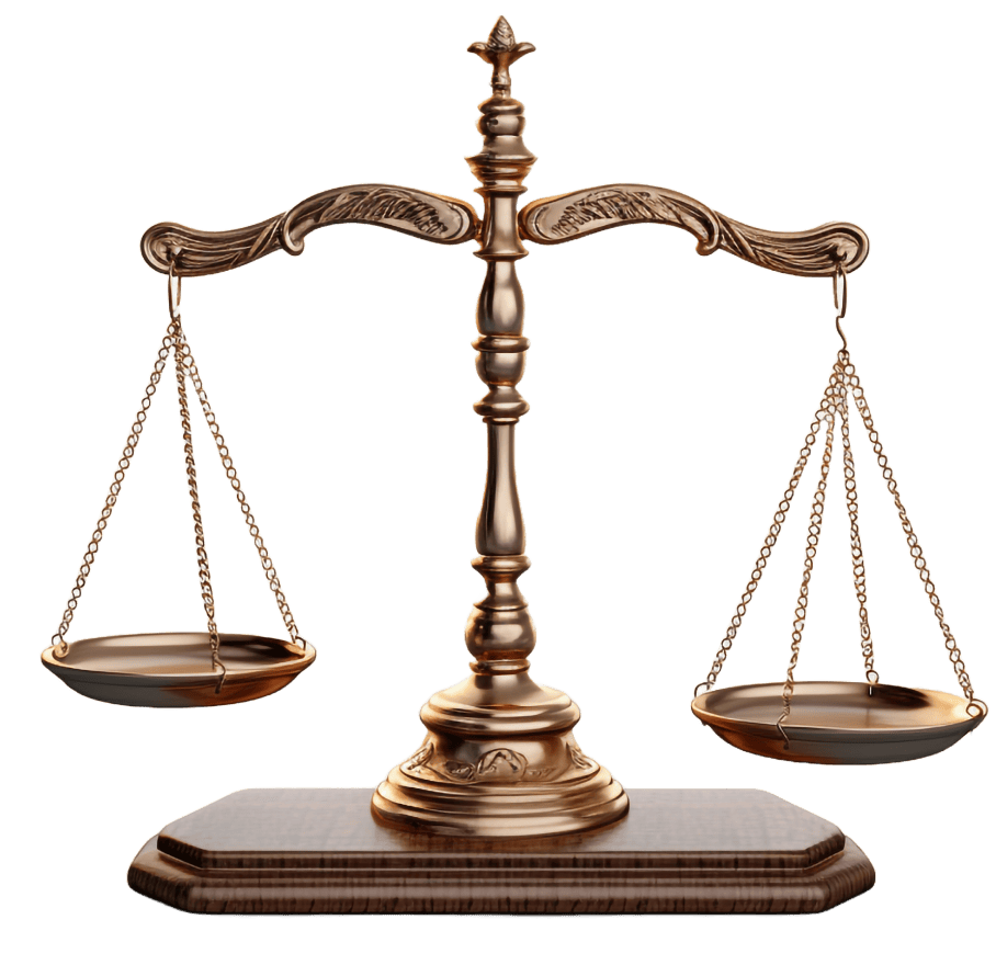 vintage symbol of justice scale